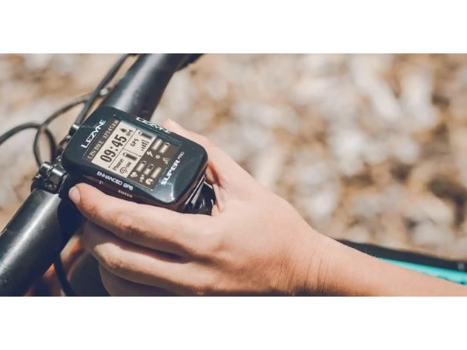 Lezyne Super Pro GPS Navigation schwarz