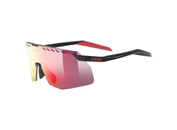 Uvex Pace Stage Sonnenbrille Black Matt/Mirror Red