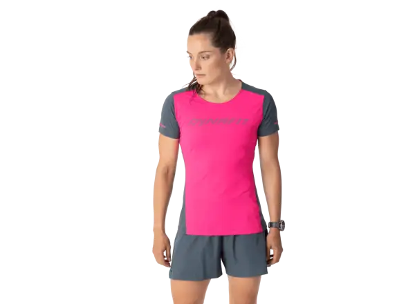 Dynafit Alpine 2 Damen T-Shirt Kurzarm Pink Glo