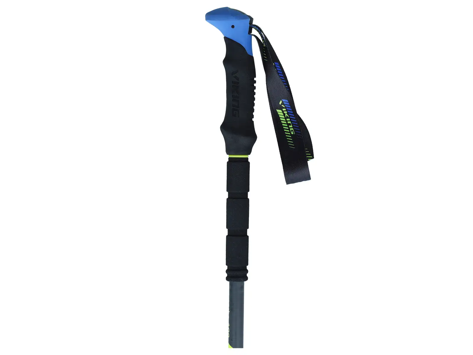 Viking Carbo lite Trekkingstöcke Black/Lime/Blue