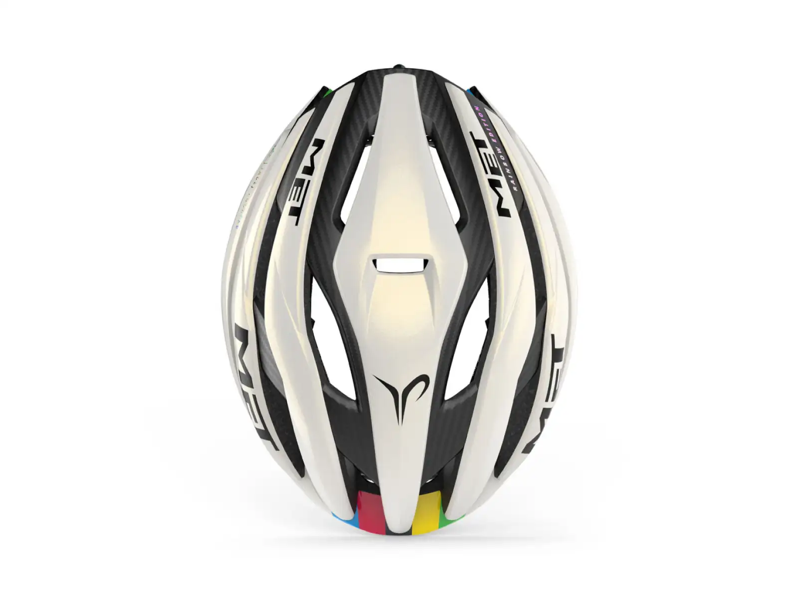 MET Trenta 3K Carbon MIPS Helm – Rainbow Limited Edition