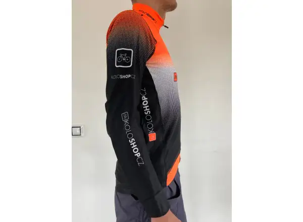 Alé PR System Koloshop Herren gefütterter Tricot Langarm orange