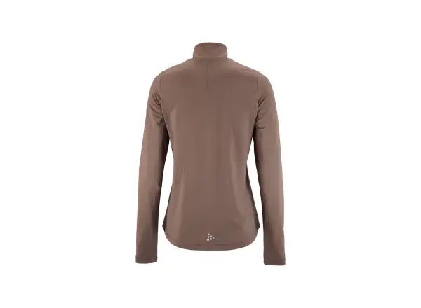 CRAFT Gain Thermal Midlayer 2 Damen-Sweatshirt braun