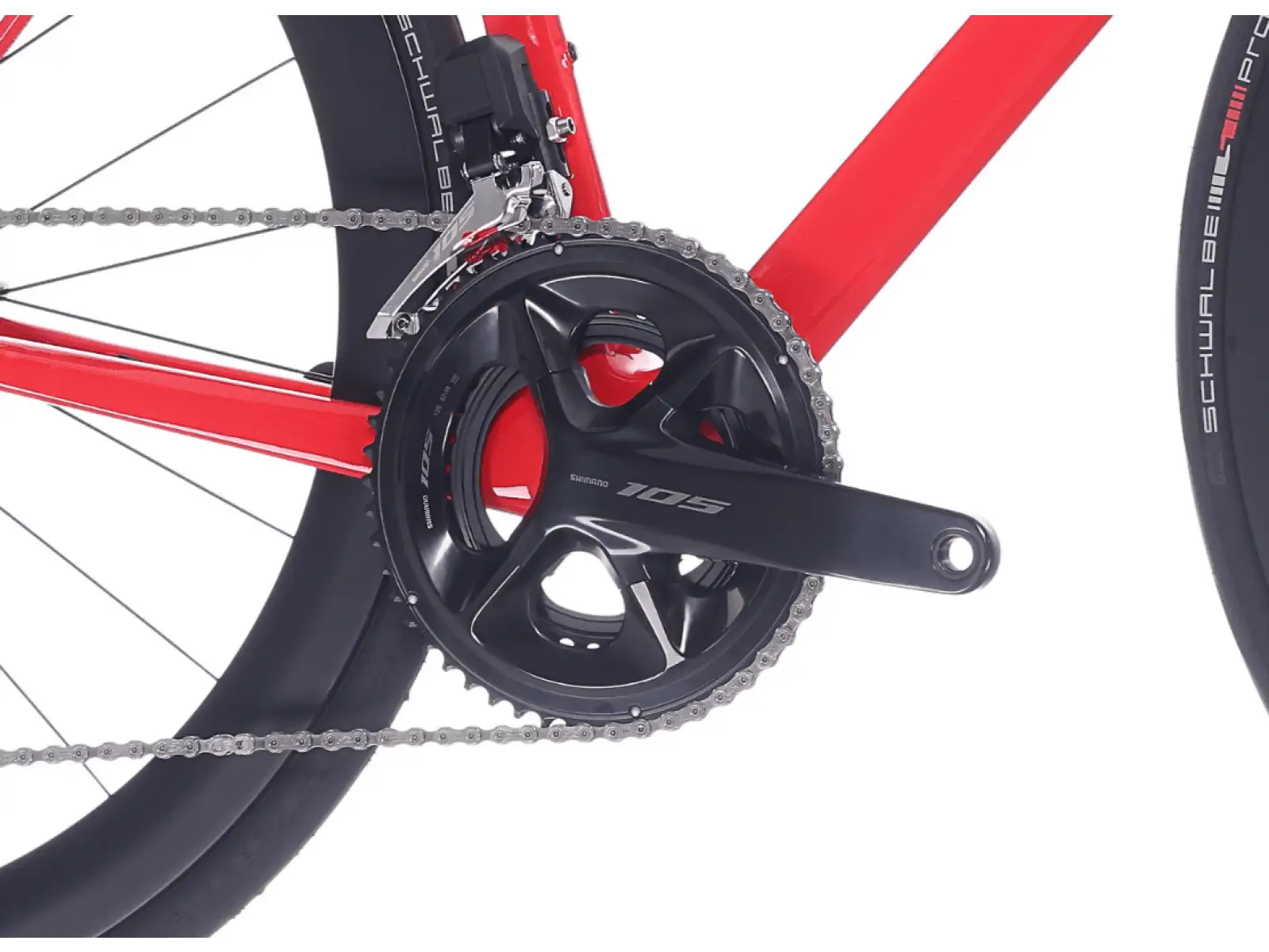 Superior RR 9.6 Rennrad Gloss Red / White