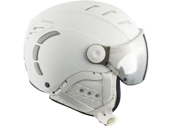 Alpina Jump 2.0 HM Skihelm weiß, Gr. 59-61 cm