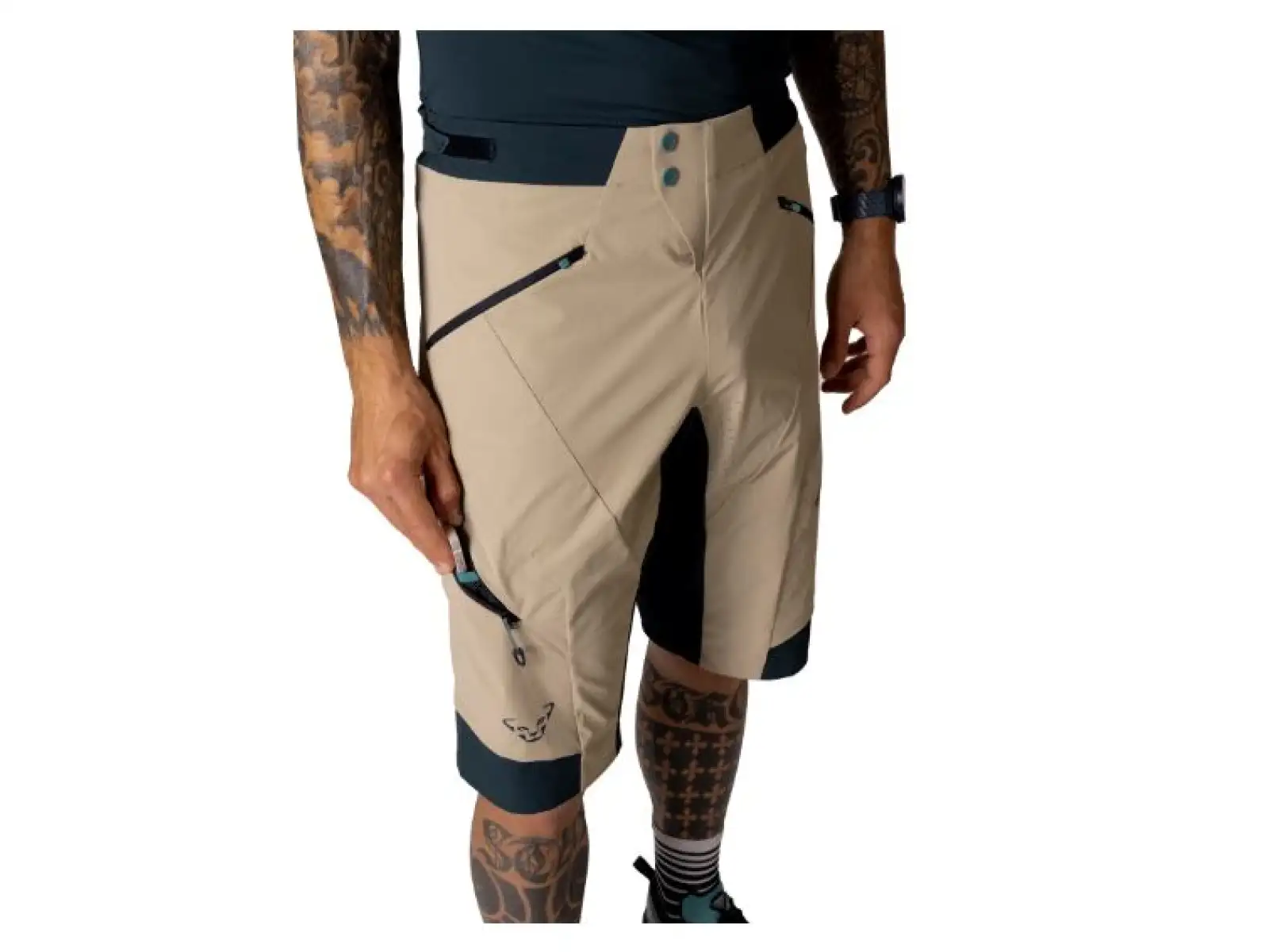 Dynafit Ride Dynastretch Herrenshorts in Rock Khaki
