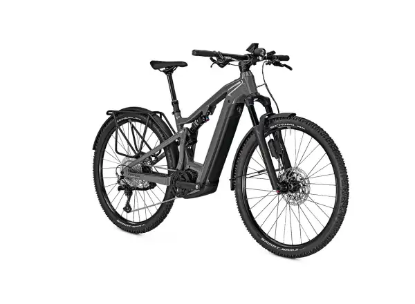 Focus Thron2 6.9 EQP ABS DI 625Wh Mountain E-Bike in Nepal Silver Glossy/Steel Grey Glossy.