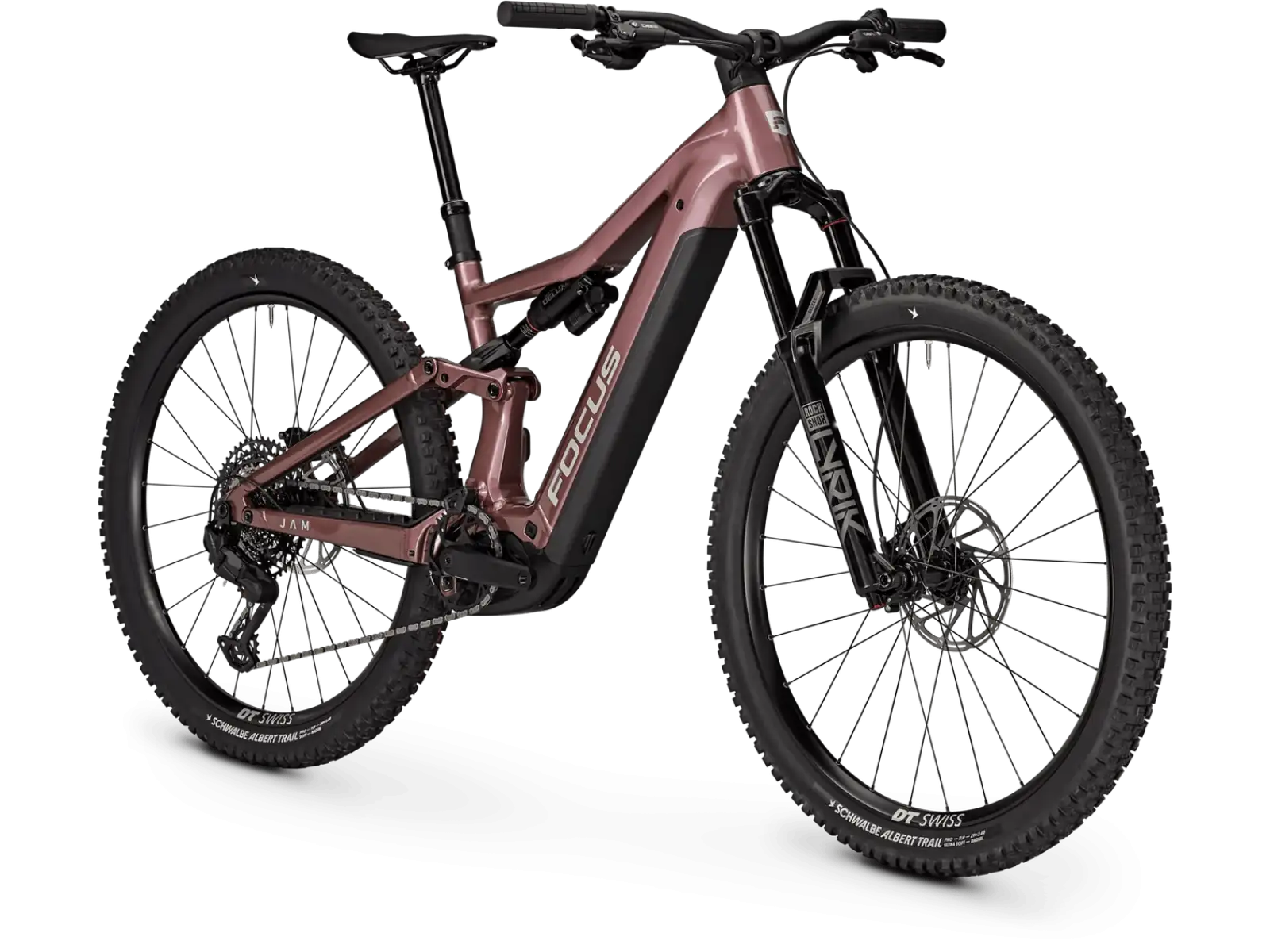 Focus JAM 8 800Wh vollgefedertes E-Bike Mauve / Darkmauve