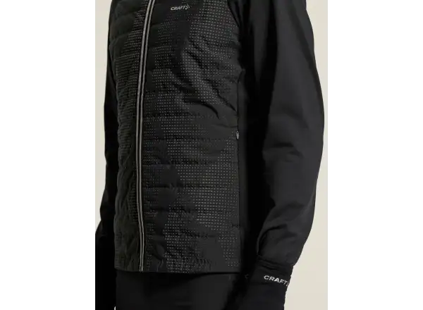 CRAFT SubZ Lumen Herren Laufjacke schwarz