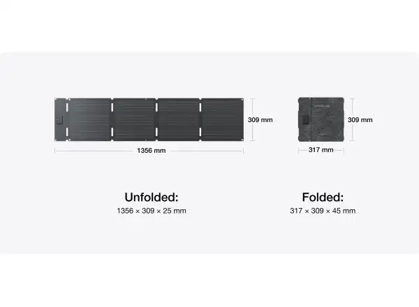 EcoFlow 60W Solarpanel (Typ-C)