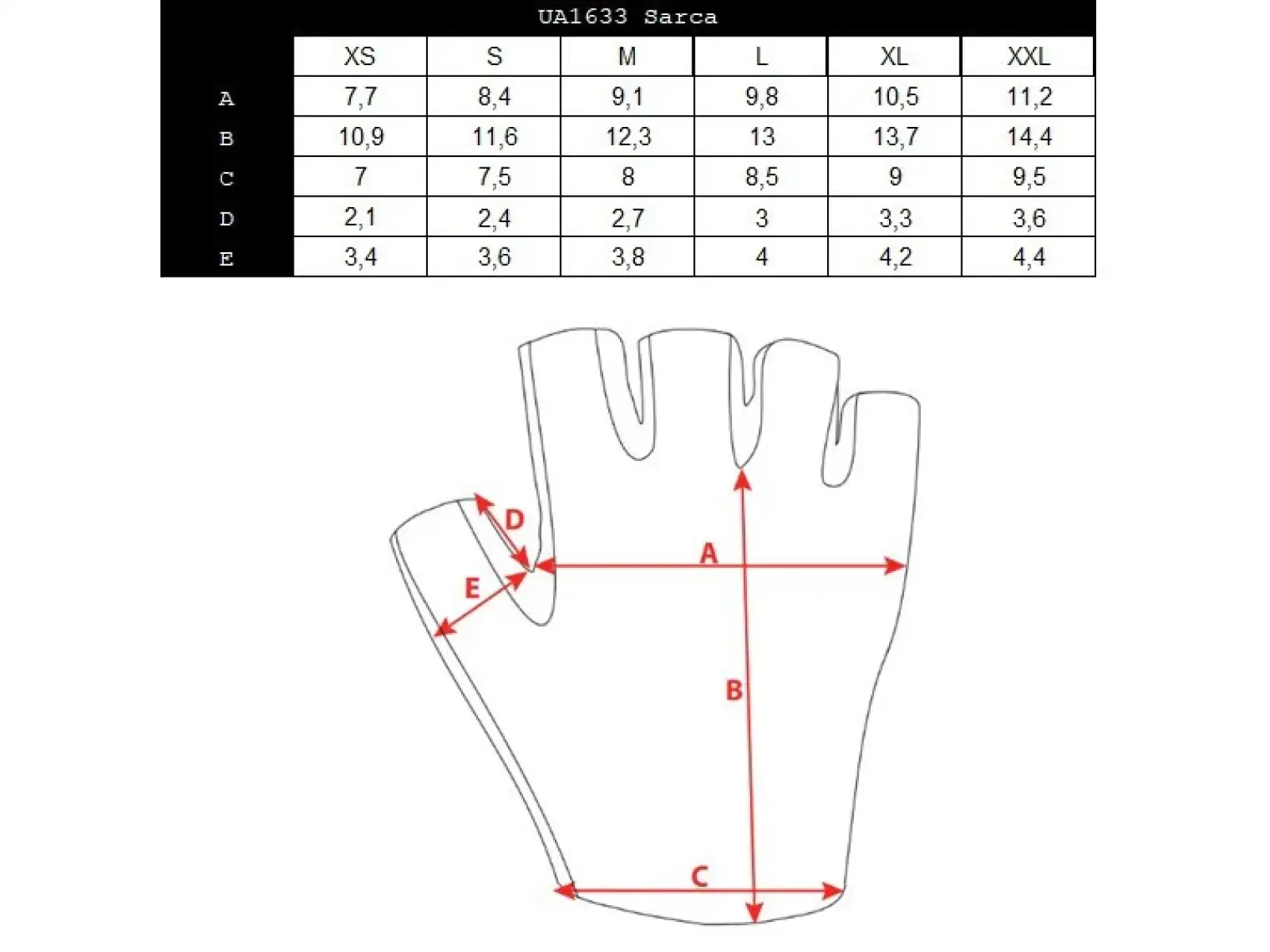 Silvini Sarca Handschuhe Cloud
