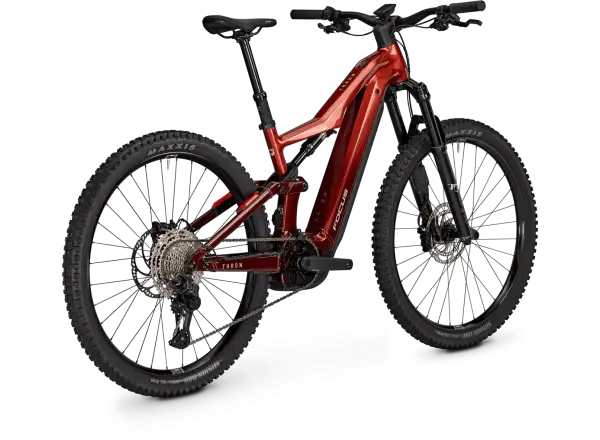 Focus THRON 9 720Wh vollgefedertes E-Bike Maroonred / Darkmaroon
