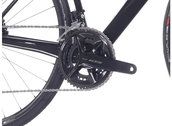 Superior XR 9.3 GF Rennrad Gloss Emerald Black / Carbon