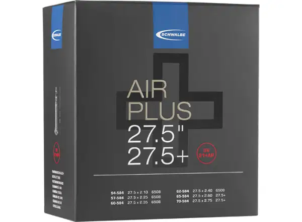 Schwalbe Air Plus 27,5" Schlauch 54-70/584 Schrader-Ventil