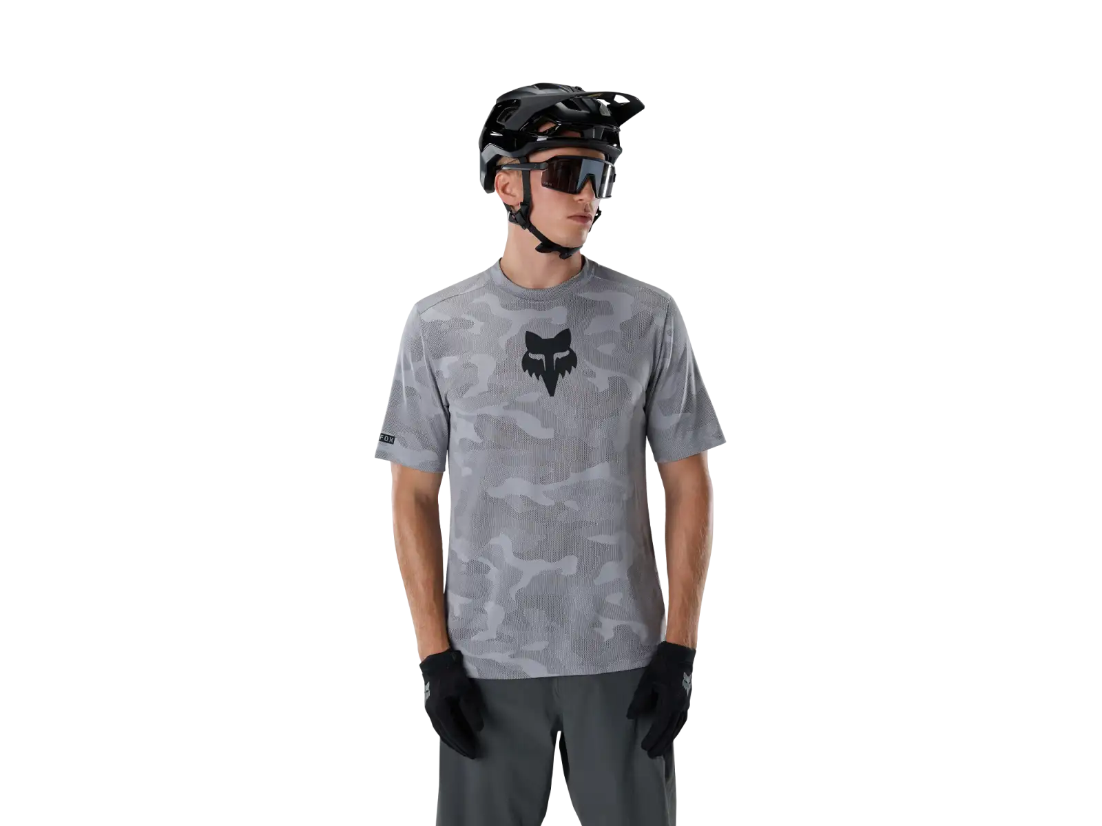 Fox Ranger TruDri Herrentrikot Kurzarm Pewter
