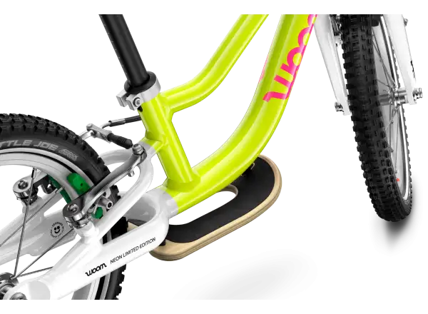 Woom GO 1 Kinderlaufrad neon lime