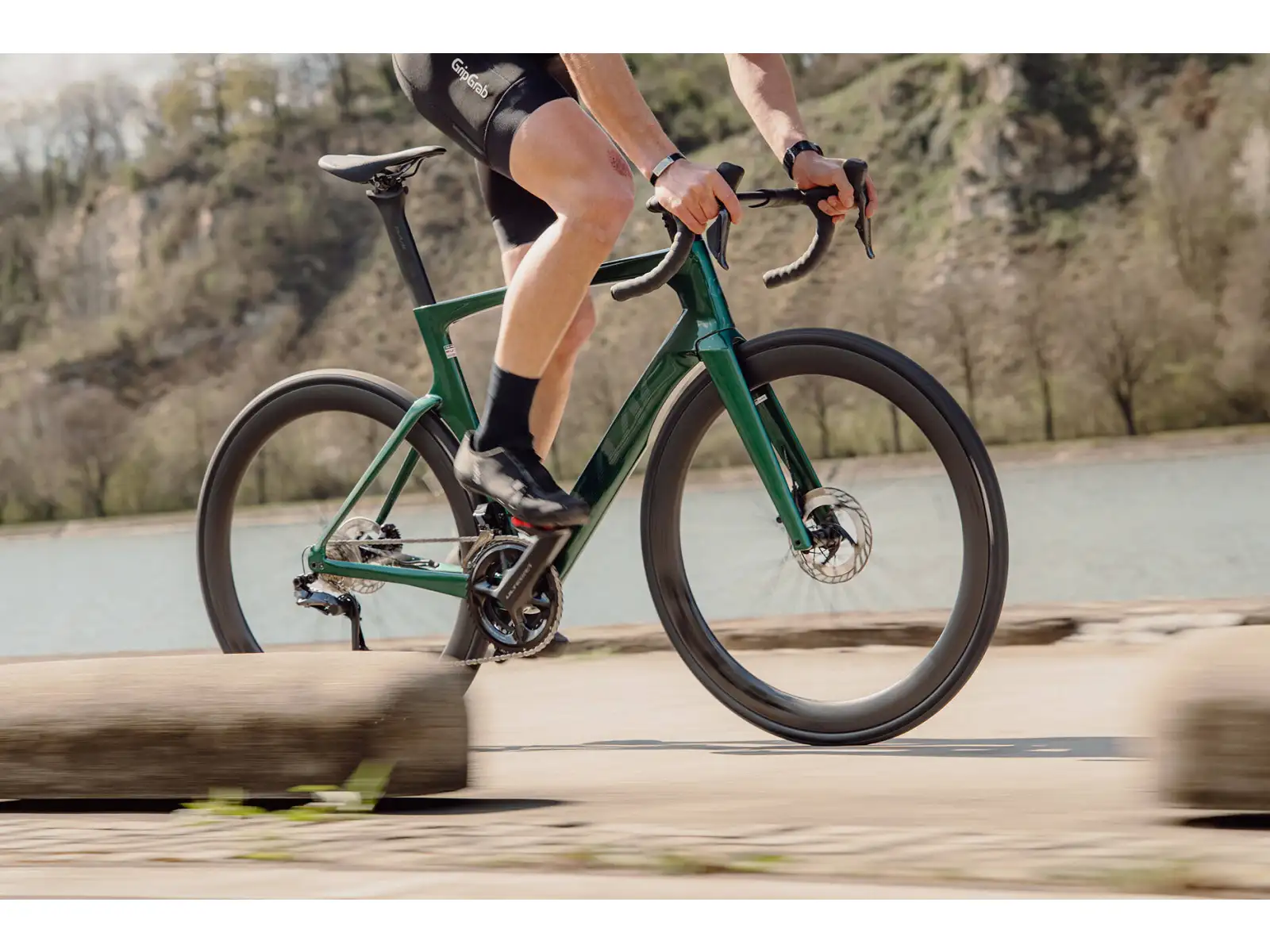 Isaac Meson 105 Di2 Rennrad Jade Green