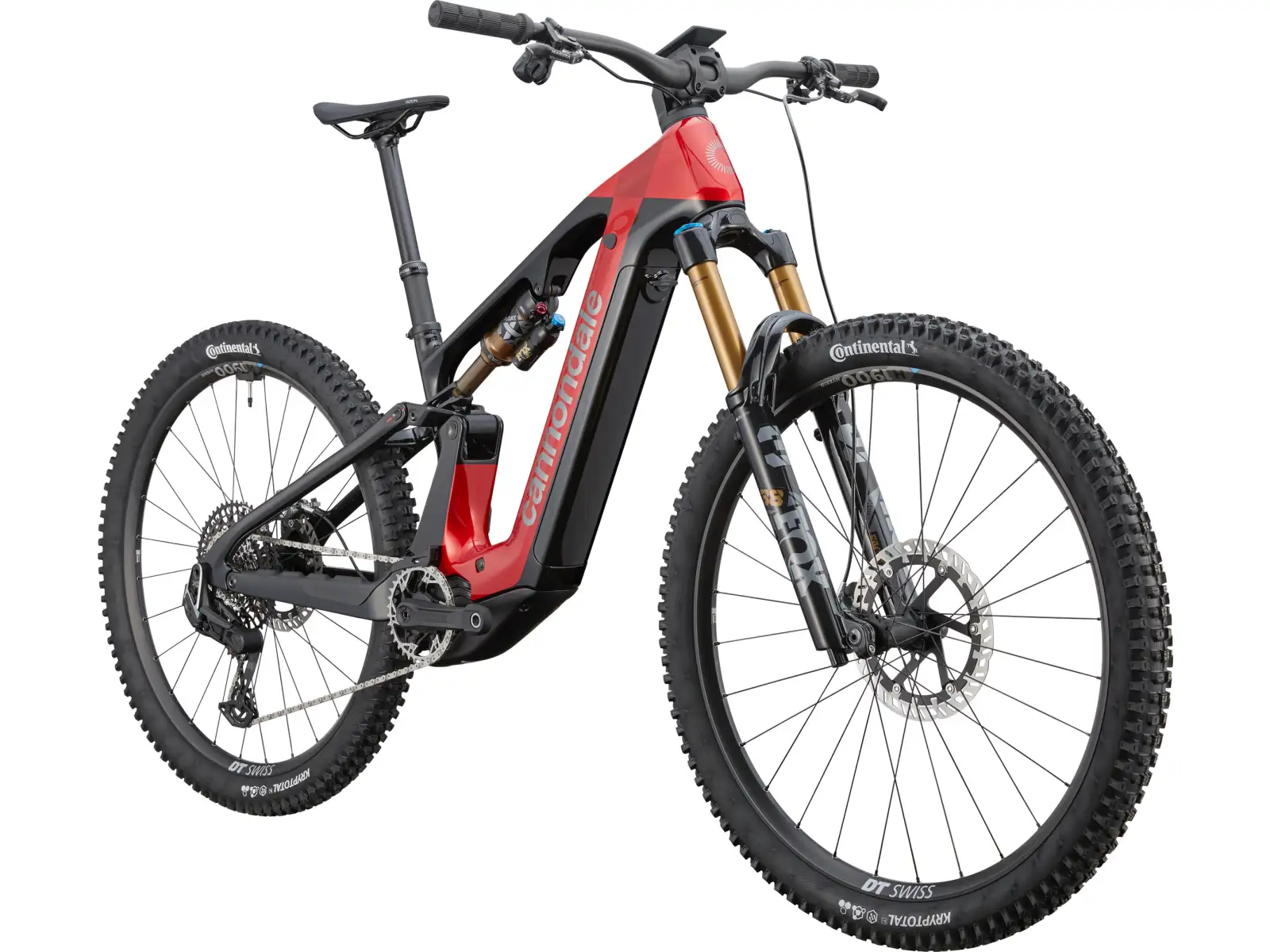 Cannondale Moterra Carbon 1 vollgefedertes E-Bike Metallic Red