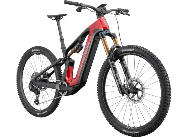 Cannondale Moterra Carbon 1 vollgefedertes E-Bike Metallic Red