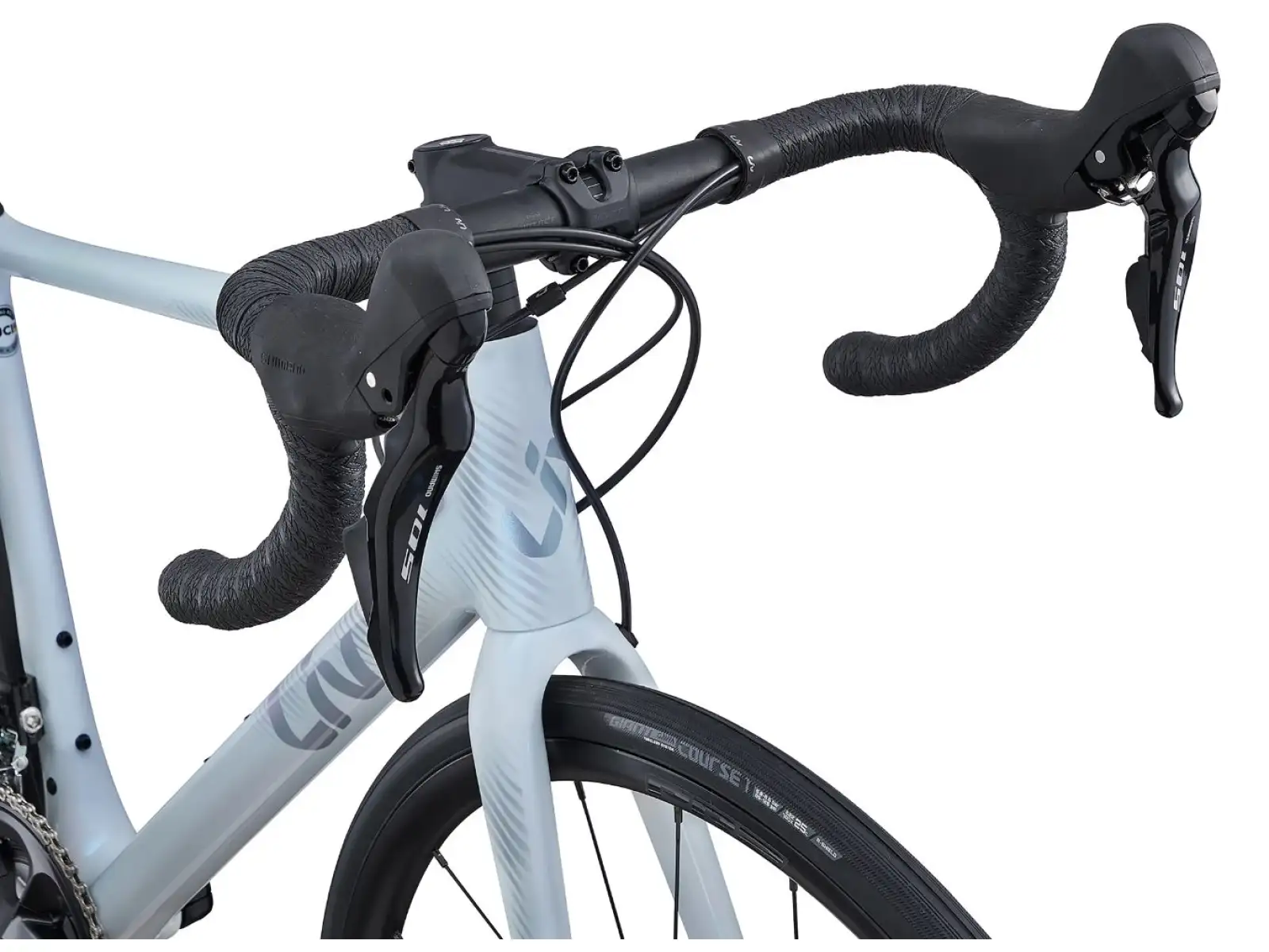 Liv Langma Advanced 2 Disc Rennrad Einhorn Weiß