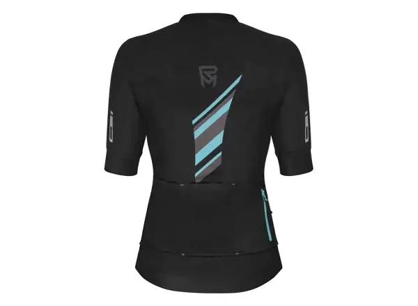 Rock Machine Catherine Pro Damen Kurzarmtrikot schwarz/grau/blau