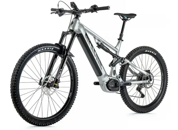 Apache Quruk 3 Vollgefedertes E-Bike (Bosch 750 Wh) Silber