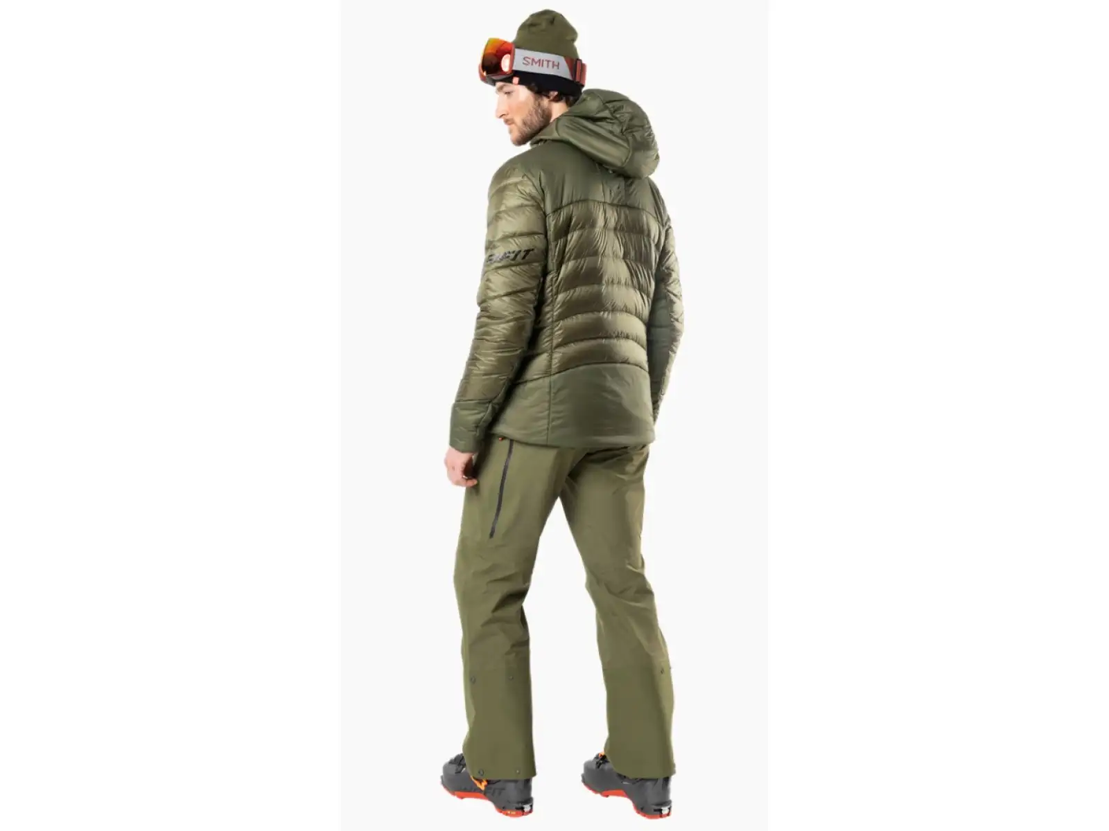 Dynafit Free Down RDS Herren Daunenjacke mit Kapuze Winter Moss