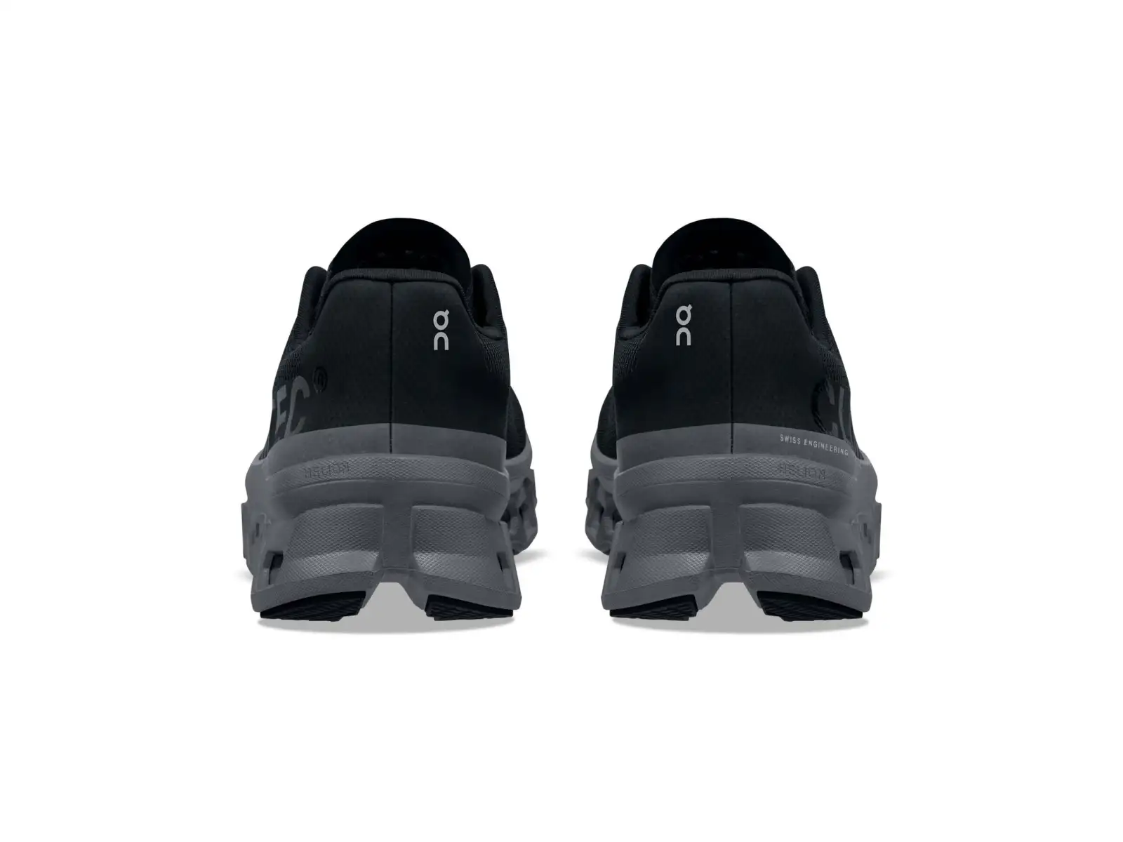 On Cloudmonster Damen-Laufschuhe Black / Magnet