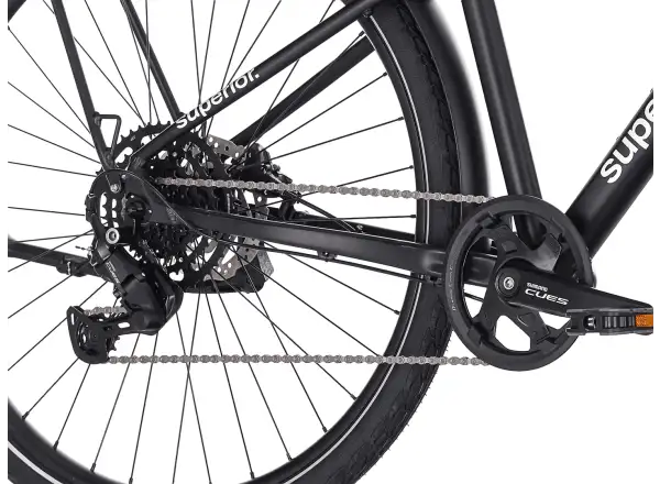 Superior Blox 6.4 T Stadtfahrrad mattschwarz