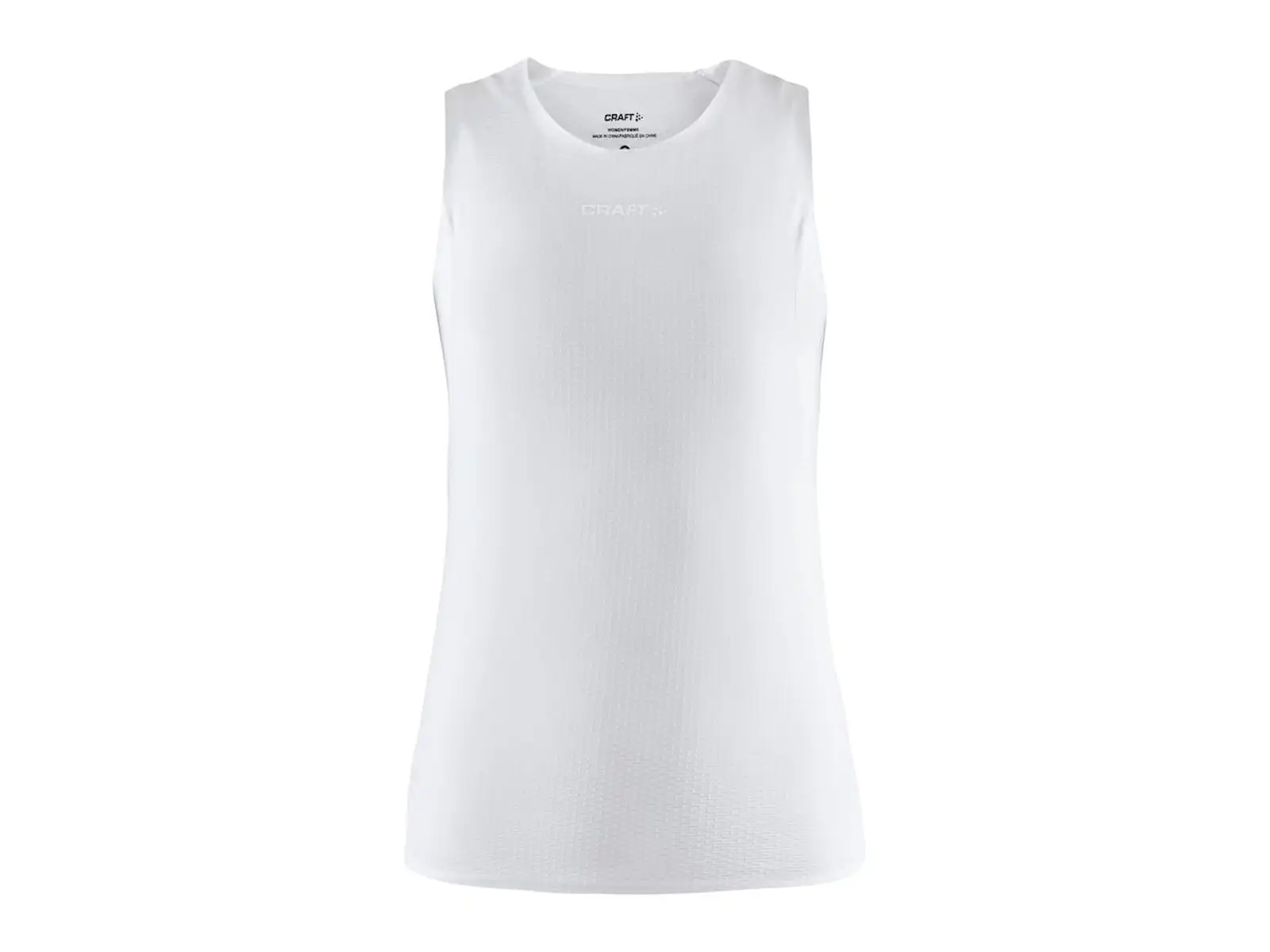 Craft Pro Dry Nanoweight Damen Trikot ohne Ärmel weiß
