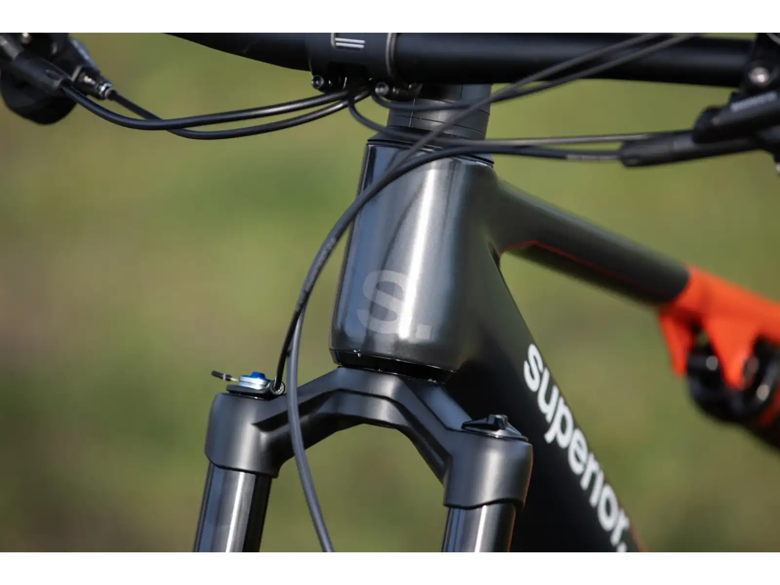 Superior XF 9.6 RC Mountainbike Glänzend Rot/Schwarz