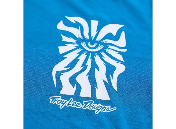 Troy Lee Designs Lilium Ride Damen T-Shirt Kurzarm One Eye Aero Blue