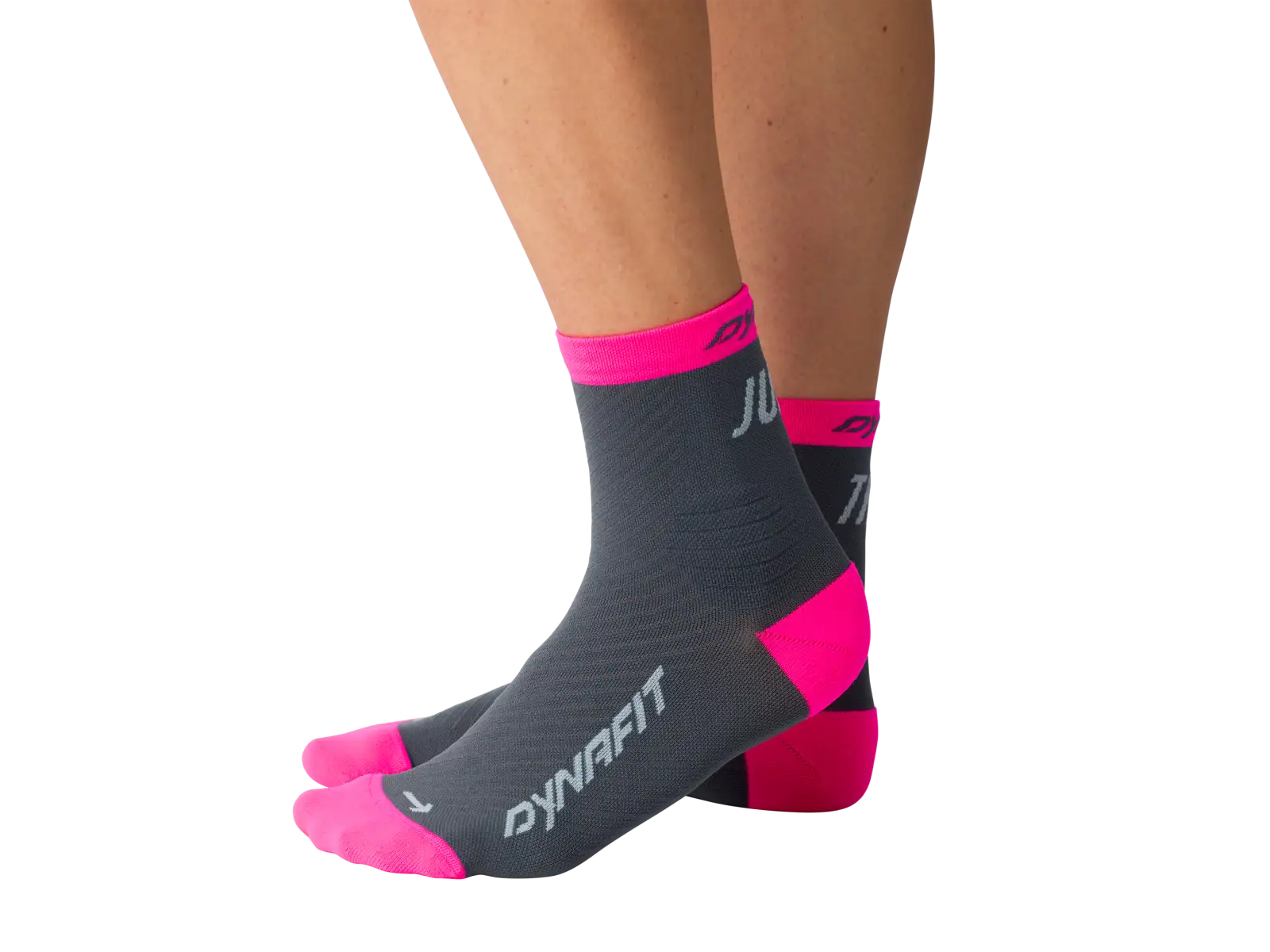Dynafit Trail Mid Laufsocken Cinder/Smoke Blue