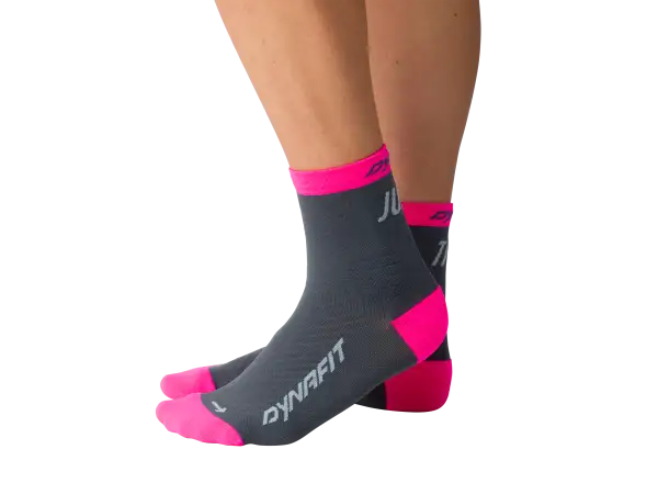 Dynafit Trail Mid Laufsocken Cinder/Smoke Blue