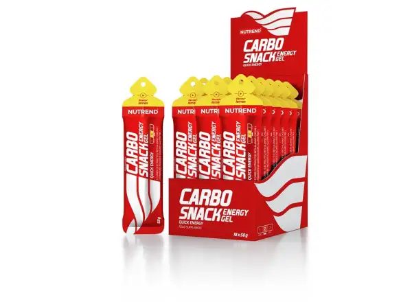 Nutrend Carbosnack Beutel 50 g Zitrone