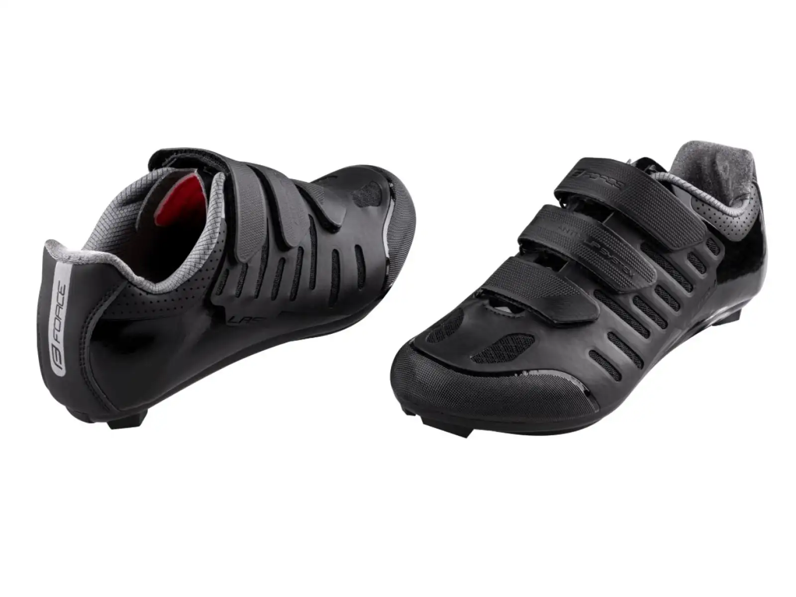Force Road Lash Herren-Road-Bike-Schuhe in Schwarz