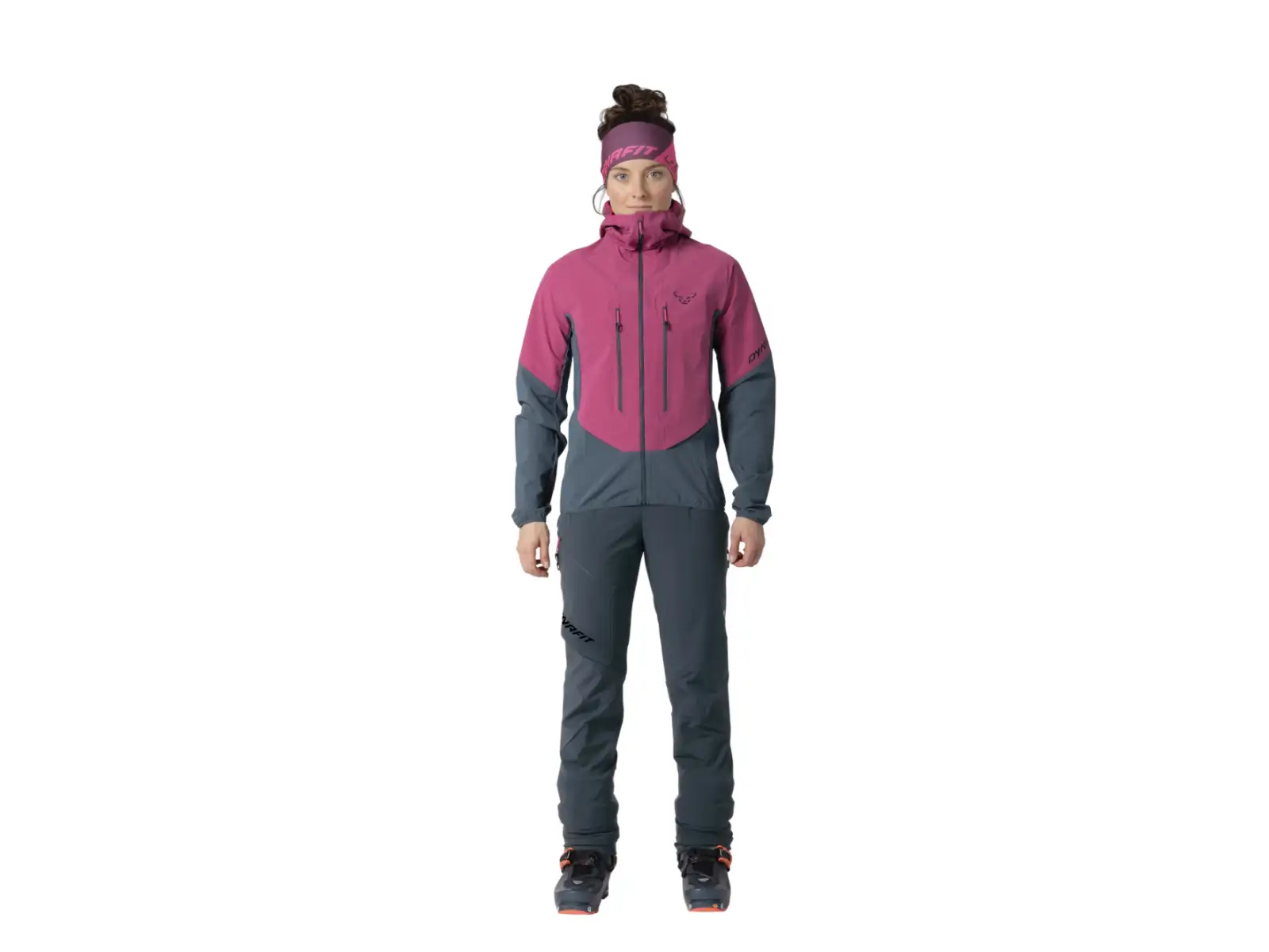 Dynafit Blacklight Softshell Damenjacke Magenta