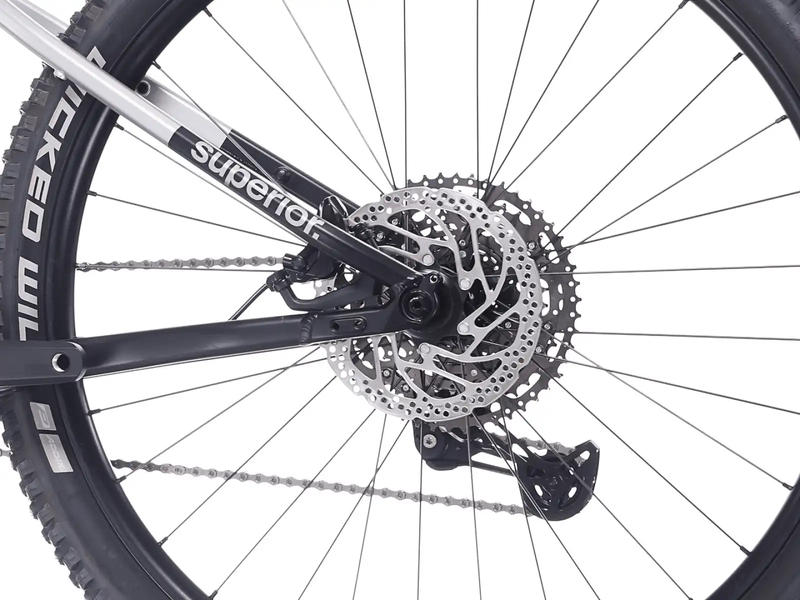 Superior eXP 6.5 E-Mountainbike Matte Dark Chrome/Black