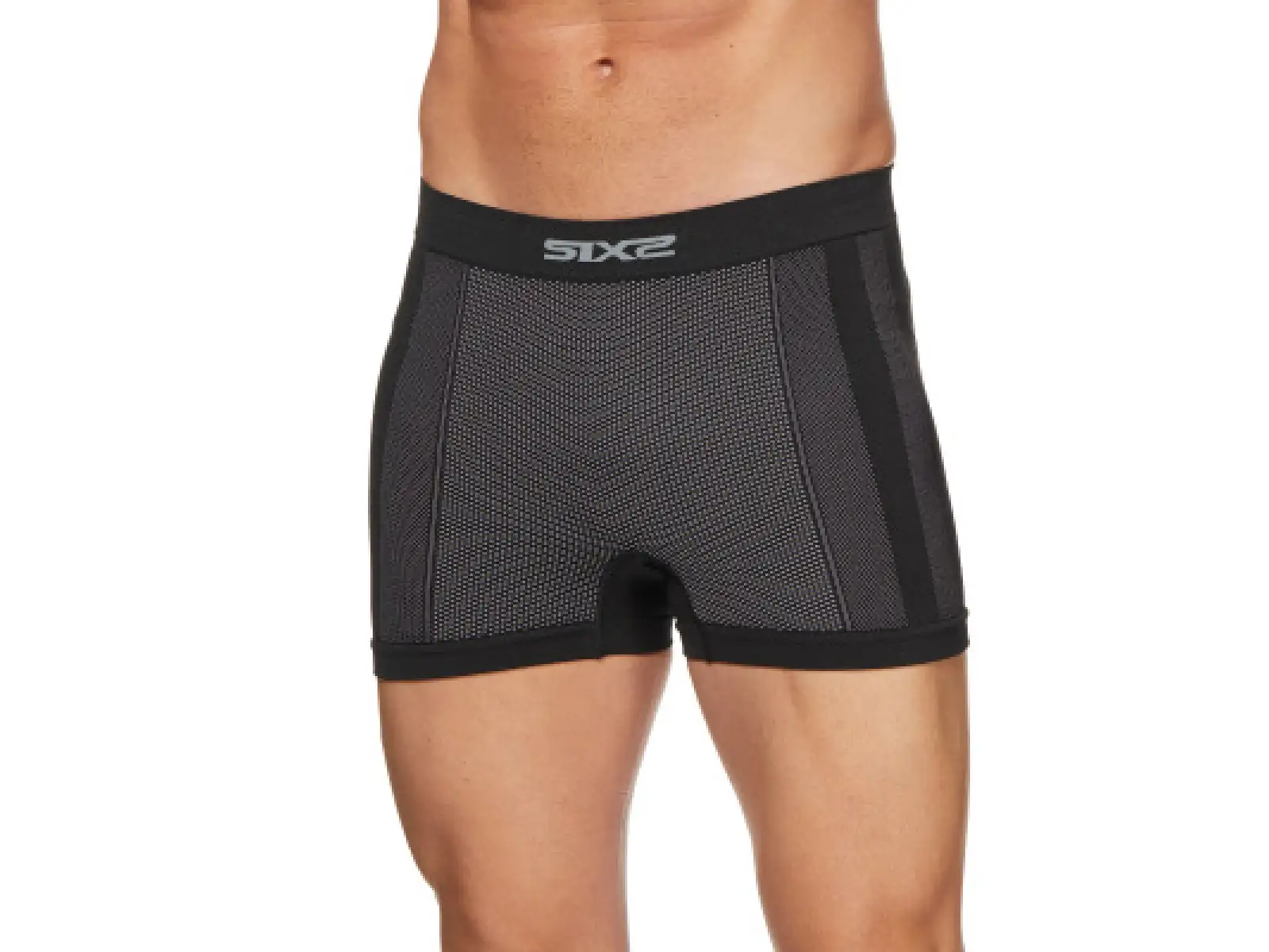 SIXS BOX Funktionsboxershorts Carbon Schwarz
