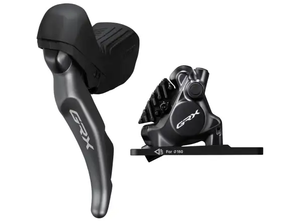 Shimano GRX ST-RX820+BR-RX820 Vordere Scheibenbremse und 2-fach Schaltung