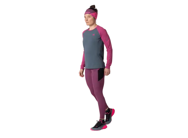 Dynafit Alpine Pro Damen T-Shirt Langarm Magenta