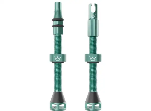 Peatys Holeshot Fast Flow Tubelessventile 60 mm Jade