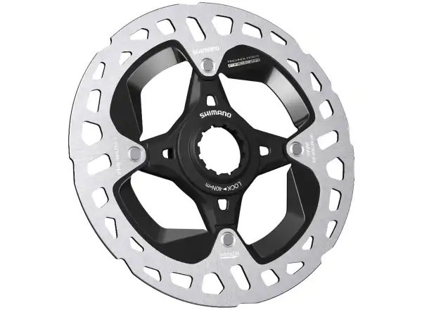 Shimano RT-MT900 Bremsscheibe 140 mm, Center Lock, Ice Tech, äußerer Lock Ring