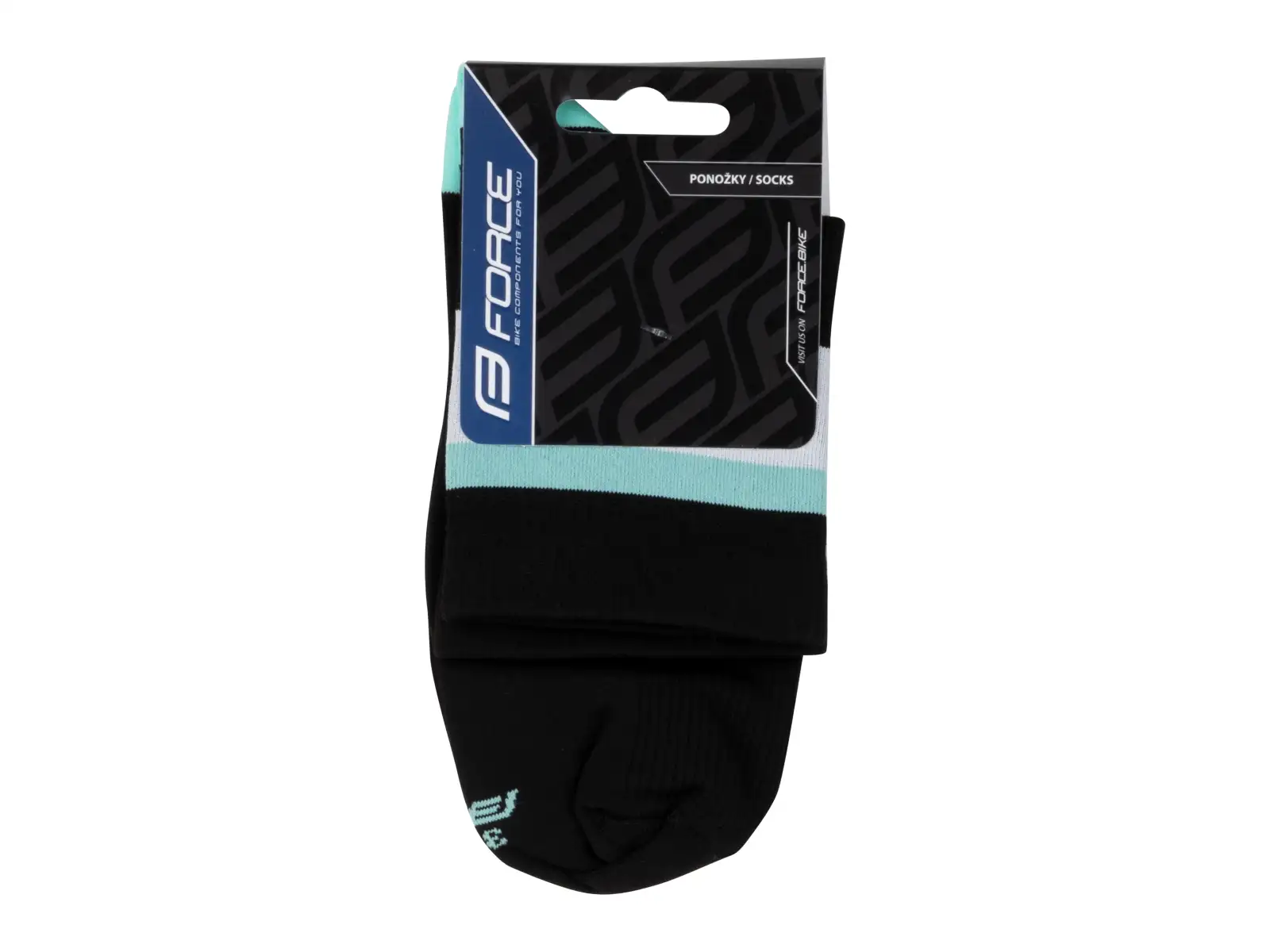 Force Stripe kurze Socken Schwarz