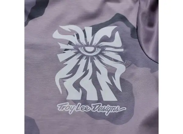 Troy Lee Designs Skyline Pro Herrentrikot Langarm Flow Camo Carbon