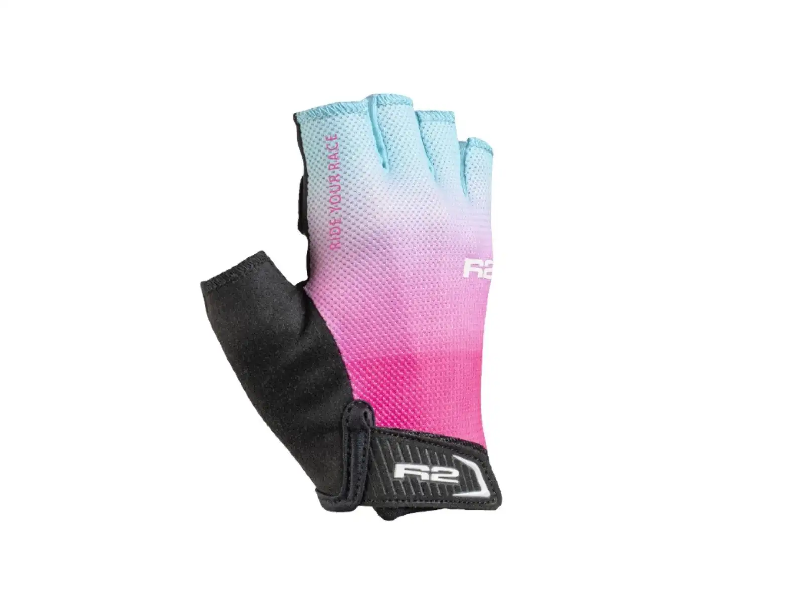 R2 Mistral Kinder-Fahrradhandschuhe rosa/blau