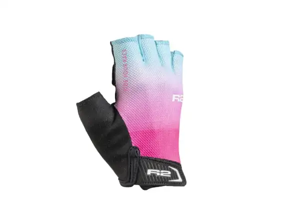 R2 Mistral Kinder-Fahrradhandschuhe rosa/blau