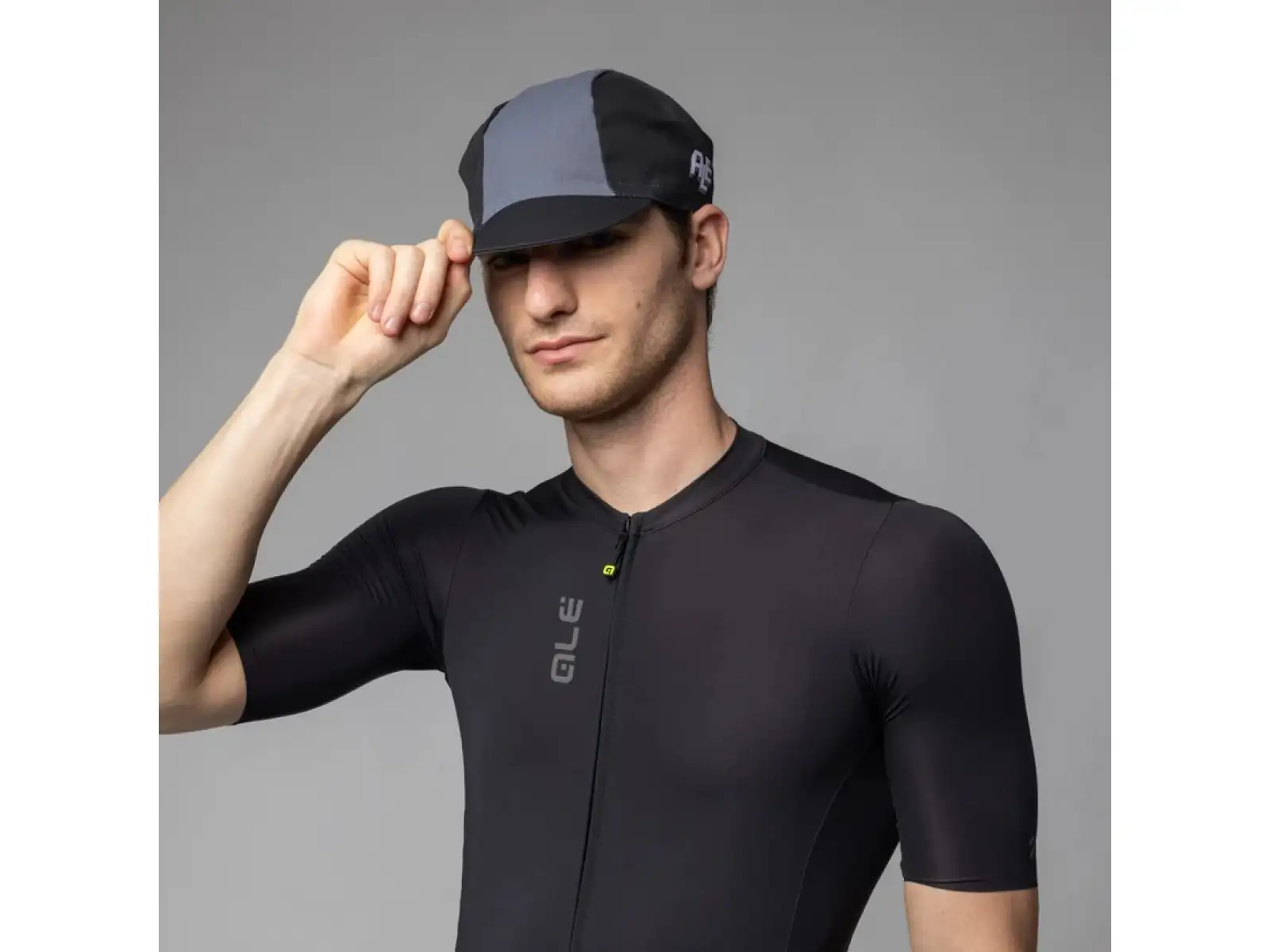 Alé Slang Fahrradkappe Schwarz