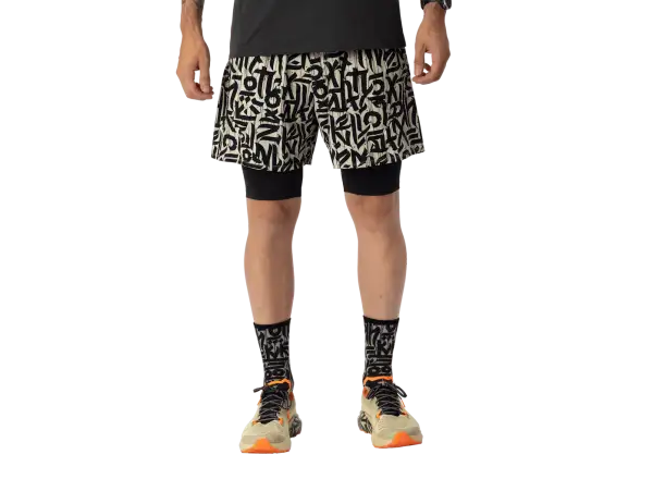 Dynafit Trail 2v1 Herren Laufshorts Overcast