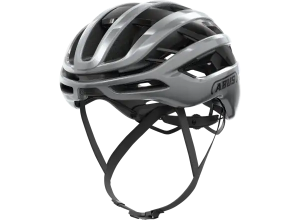 Abus AirBreaker 2.0 Rennradhelm Graphite Silver